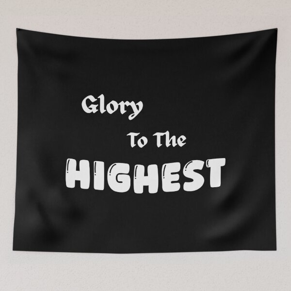 Item preview, Glory To The Highest designed and sold by Drami21.