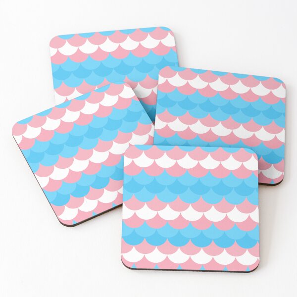 Item preview, Trans Mermaid Scales  designed and sold by SanguineDesigns.