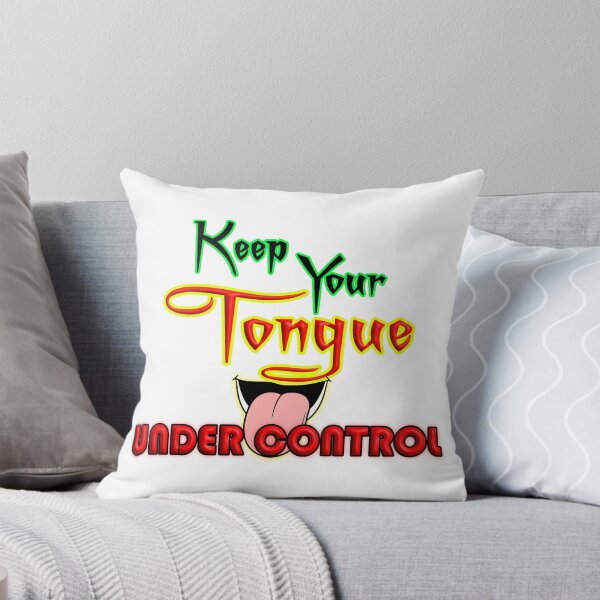 Item preview, Keep Your Tongue Under Control Motivational Typography Design designed and sold by T2T-ees.