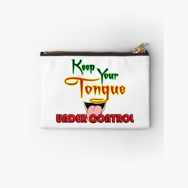 Item preview, Keep Your Tongue Under Control Motivational Typography Design designed and sold by T2T-ees.
