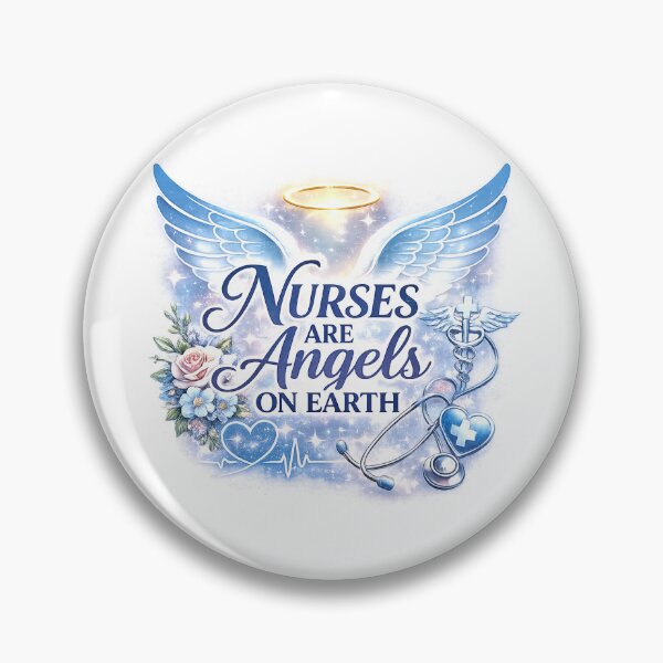 Item preview, Nurses Are Angels On Earth designed and sold by Johnny Furlotte.