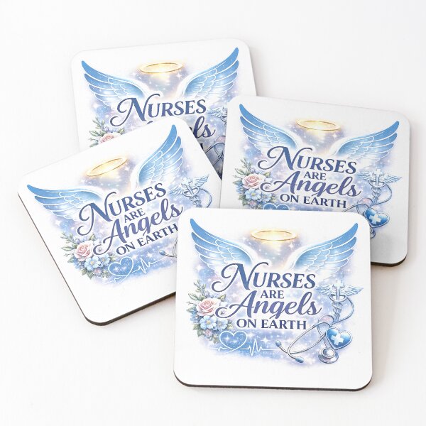 Item preview, Nurses Are Angels On Earth designed and sold by Johnny Furlotte.