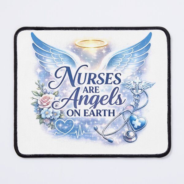 Item preview, Nurses Are Angels On Earth designed and sold by Johnny Furlotte.