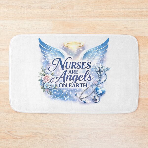 Item preview, Nurses Are Angels On Earth designed and sold by Johnny Furlotte.