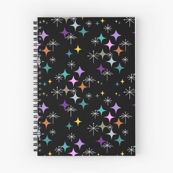 Item preview, Mid Century Modern Eames Atomic Era Stars Starbursts Repeat Pattern designed and sold by Itaya Art.