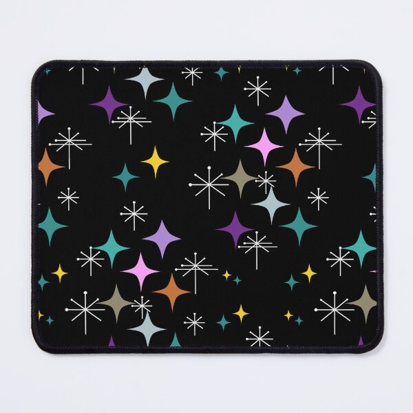 Item preview, Mid Century Modern Eames Atomic Era Stars Starbursts Repeat Pattern designed and sold by Itaya Art.