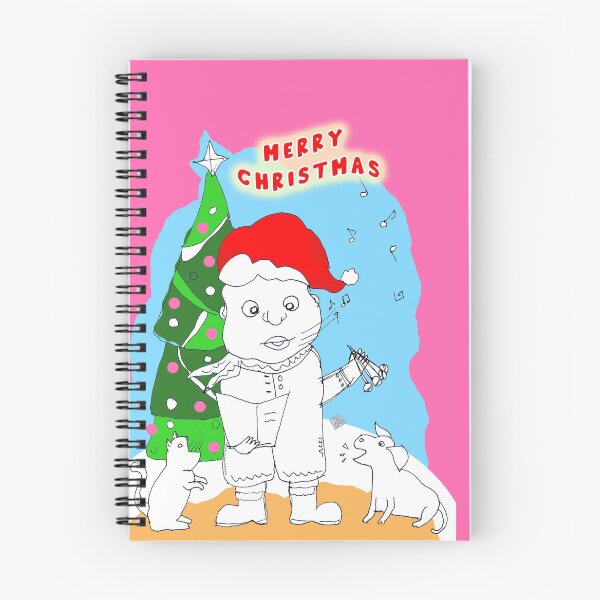 Item preview, Merry Christmas - Carols Singers - Kid, Cat, Doggy (Original Art by ACCI) designed and sold by VanyssaGraphics.