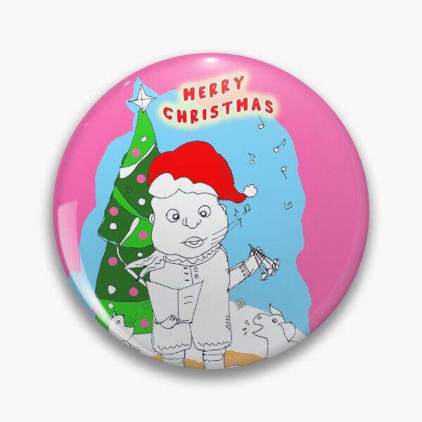 Item preview, Merry Christmas - Carols Singers - Kid, Cat, Doggy (Original Art by ACCI)  designed and sold by VanyssaGraphics.