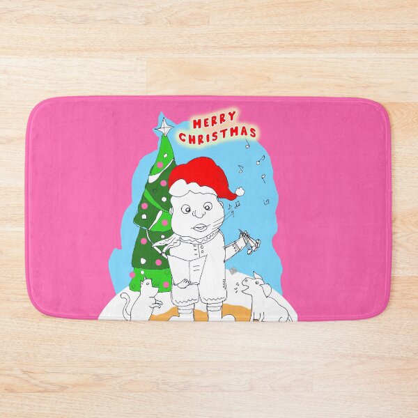 Item preview, Merry Christmas - Carols Singers - Kid, Cat, Doggy (Original Art by ACCI)  designed and sold by VanyssaGraphics.