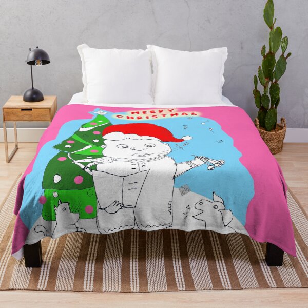 Item preview, Merry Christmas - Carols Singers - Kid, Cat, Doggy (Original Art by ACCI) designed and sold by VanyssaGraphics.
