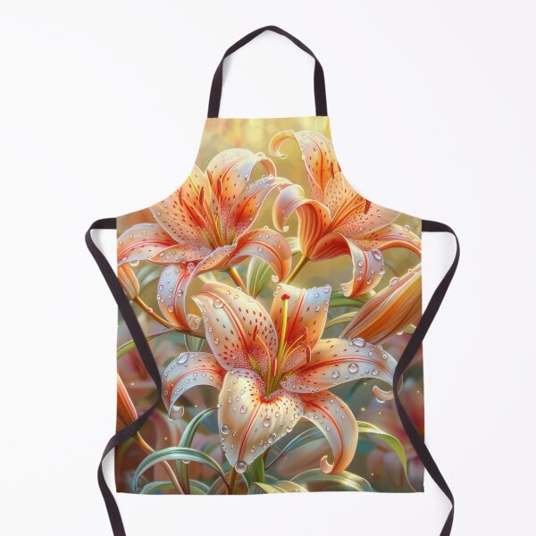 Item preview, Lily Flowers Art – Elegant Botanical Floral Garden Art designed and sold by MargaretWiktor.
