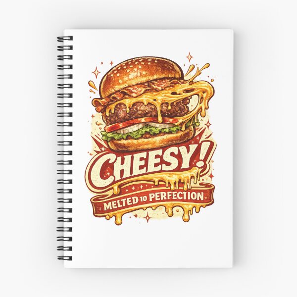 Item preview, Cheesy Melted To Perfection: Melted Cheese Dripping Burger designed and sold by irfanshikh.