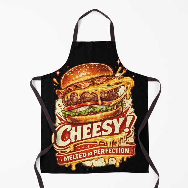 Item preview, Cheesy Melted To Perfection: Melted Cheese Dripping Burger designed and sold by irfanshikh.