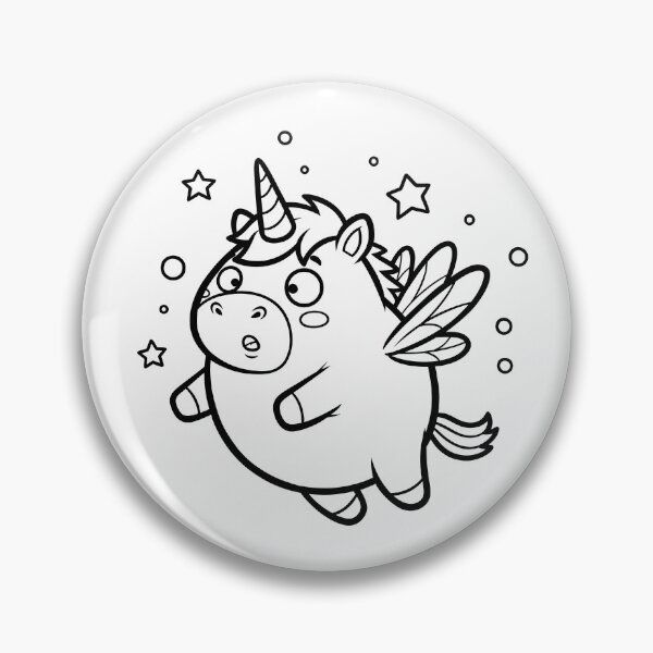 Item preview, Cute Flying Unicorn designed and sold by ArtPer-design.