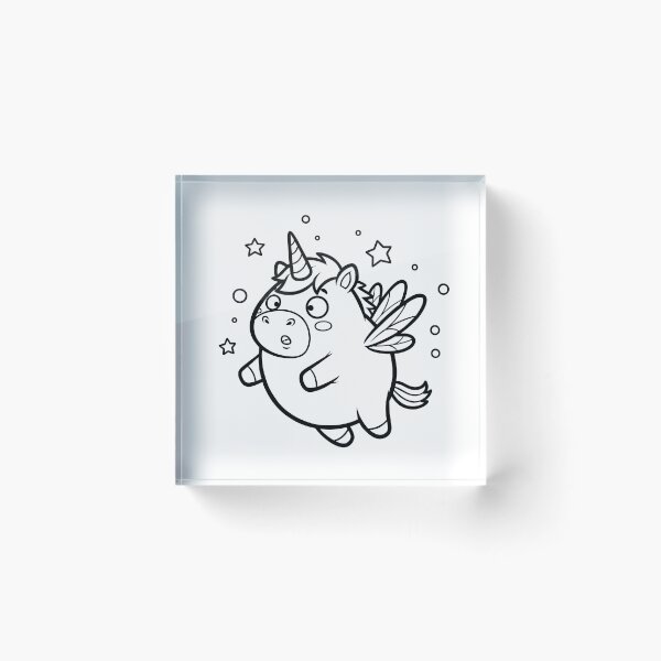 Item preview, Cute Flying Unicorn designed and sold by ArtPer-design.