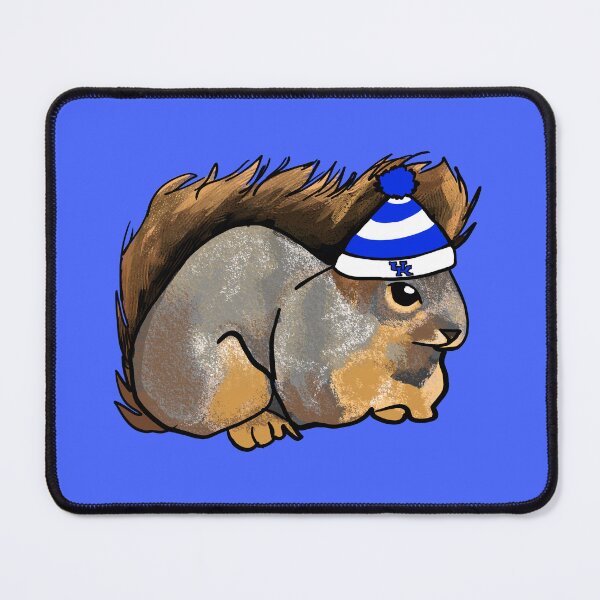 Item preview, Squirrel in a University of Kentucky Hat designed and sold by Chaotic-Koala.