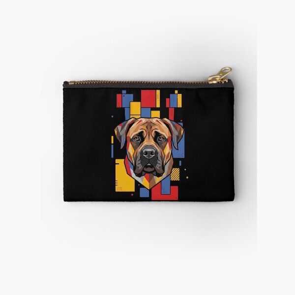 Item preview, Funny Boerboel Colorful Blocks Geometric Art Mom Dad Kids designed and sold by FurryHavenPH.