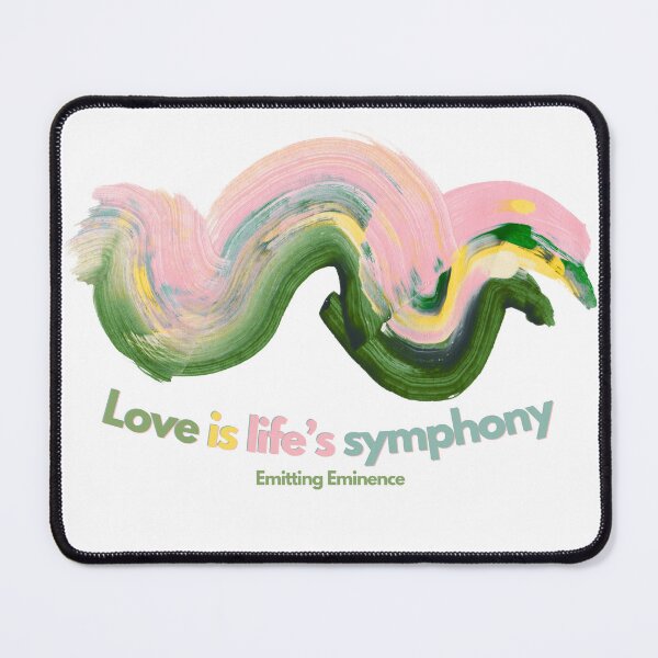 Item preview, Love is life's symphony designed and sold by Emit Eminence.