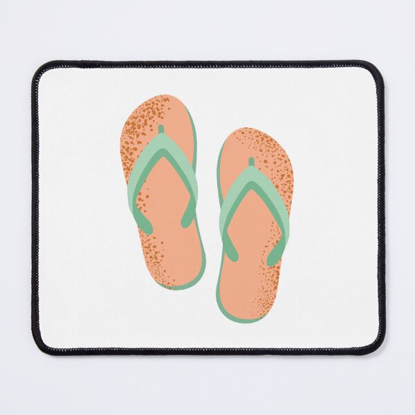 Item preview, Striped Flip Flops Summer Illustration designed and sold by BetweenForms.