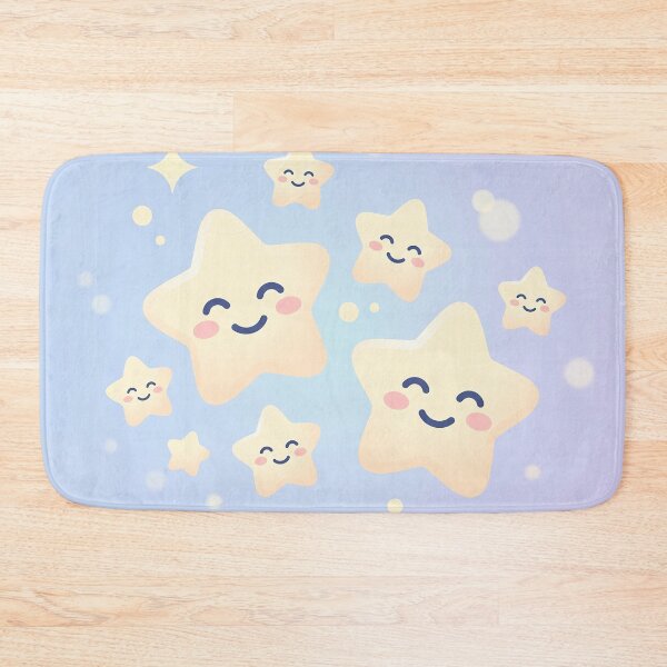 Item preview, Cute Kawaii Smiling Pastel Stars designed and sold by Neural Dream.