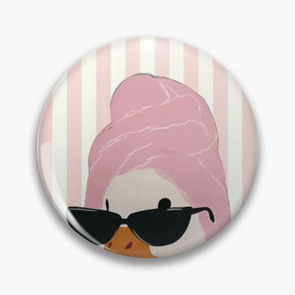 Item preview, Pink Spa Duck Poster | Coquette Bathroom Wall Art | Funny Duck Print | Preppy Pink Room Decor designed and sold by potraitsbyana.