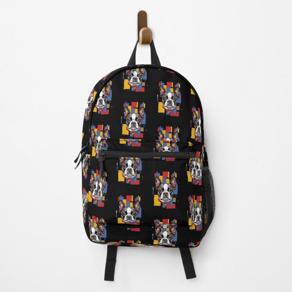 Item preview, Funny Boston Terrier Colorful Blocks Geometric Art Mom Dad Kids designed and sold by FurryHavenPH.