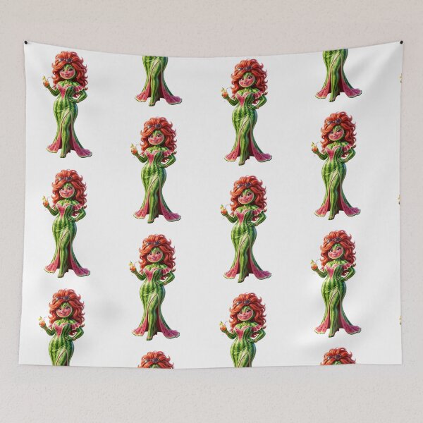 Item preview, Funny Diva Watermelon Fruit Cartoon Character designed and sold by La_barde.