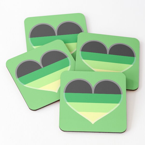 Item preview, Agenderprox Pride Heart [Green Edition] designed and sold by Roxzania.