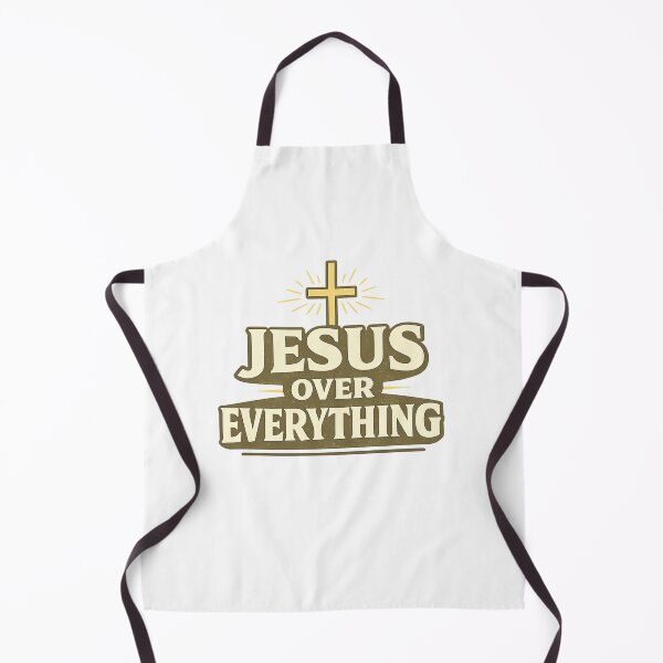 Item preview, Jesus Over Everything Christian Faith Cross Religious Statement Design designed and sold by SoulThread Studio.