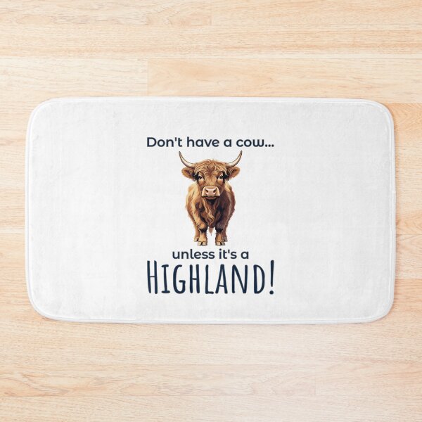 Item preview, Cute Fluffy Highland Cow designed and sold by FootprintDesign.