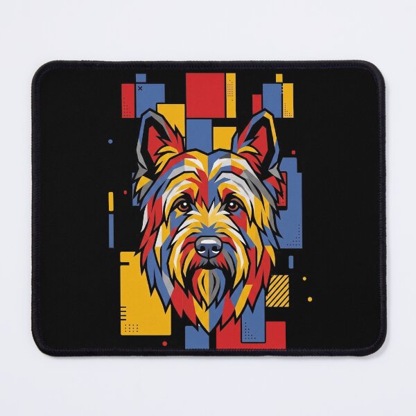Item preview, Funny Briard Colorful Blocks Geometric Art Mom Dad Kids designed and sold by FurryHavenPH.