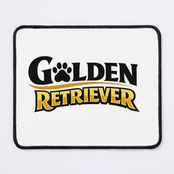 Item preview, Golden Retriever Vintage Paw Print Logo | Cute Dog Lover Gift Design designed and sold by Sahil Randhawa.