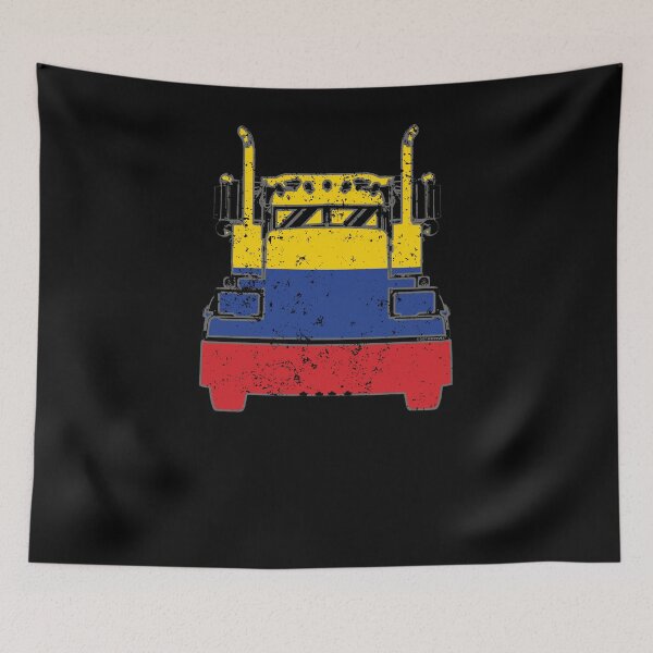 Item preview, Columbian Trucker Shirt Colombia Flag Trucker Dad Shirt designed and sold by shoppzee.