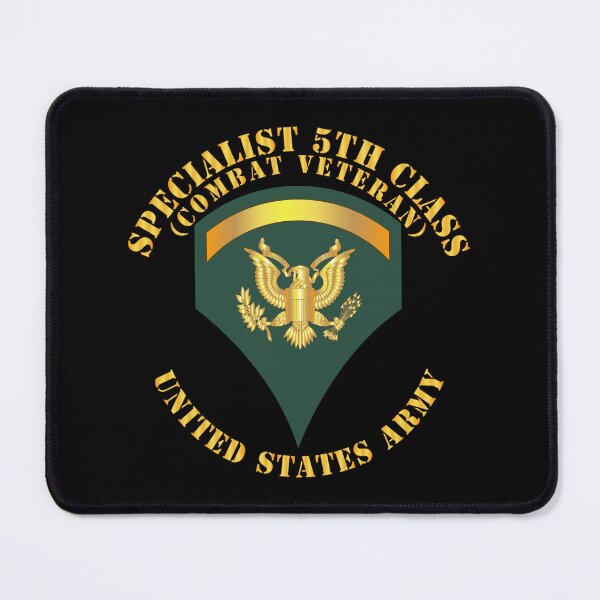 Item preview, Ejército - Especialista de 5.ª clase - SP5 - Veterano de combate designed and sold by Military Insignia Products.