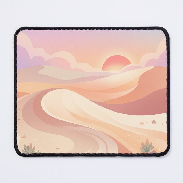 Item preview, Pastel Desert Dunes and Warm Sunset designed and sold by Neural Dream.
