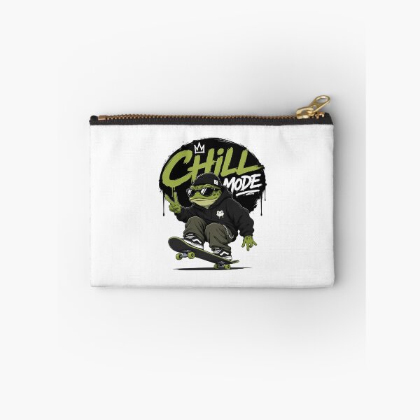 Item preview, Chill Mode Frog Streetwear Cartoon Skateboarding Graphic designed and sold by Aesthicer.