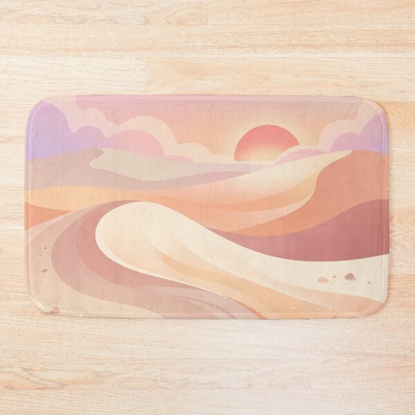 Item preview, Pastel Desert Dunes and Warm Sunset designed and sold by Neural Dream.