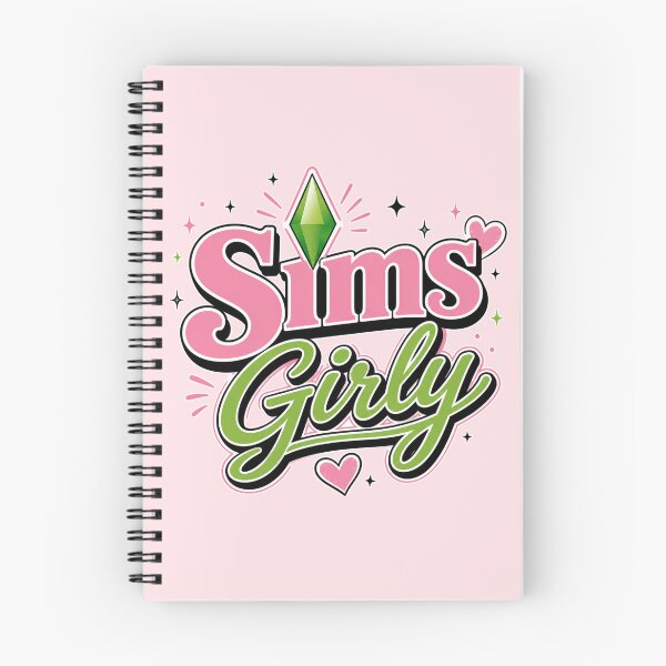 Item preview, Sims Girly | Cute Gamer Typography Design for Simulation Game Fans designed and sold by TheStephanieRome.