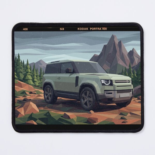 Item preview, Land Rover New Defender Geometric Scene designed and sold by Dimensionality.