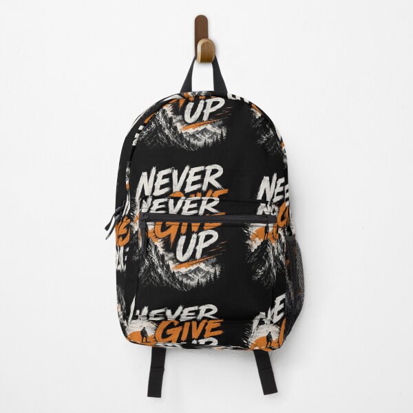 Item preview, Never Give Up designed and sold by DeepRedBubble.