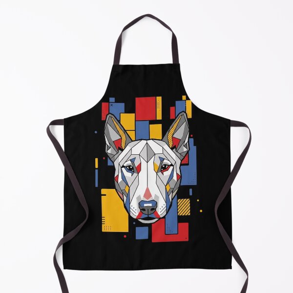 Item preview, Funny Bull Terrier Colorful Blocks Geometric Art Mom Dad Kids designed and sold by FurryHavenPH.