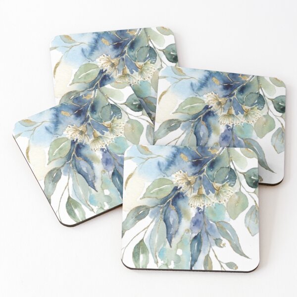 Item preview, Ocean Bloom – Watercolor Botanical Art designed and sold by FawnFeatherCo.
