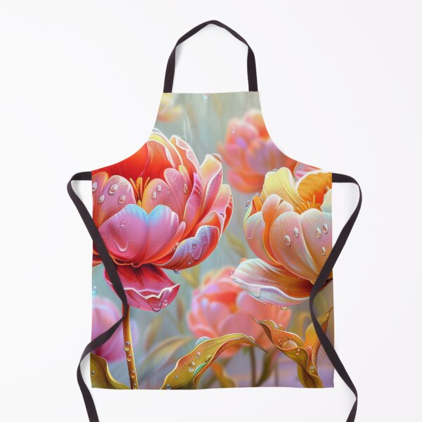Item preview, Tulip Flowers Art – Elegant Botanical Floral Garden Art designed and sold by MargaretWiktor.