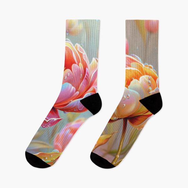 Item preview, Tulip Flowers Art – Elegant Botanical Floral Garden Art  designed and sold by MargaretWiktor.