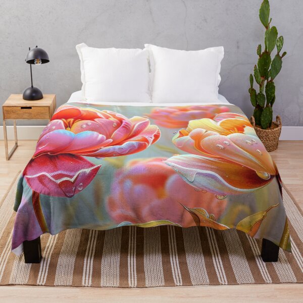 Item preview, Tulip Flowers Art – Elegant Botanical Floral Garden Art designed and sold by MargaretWiktor.