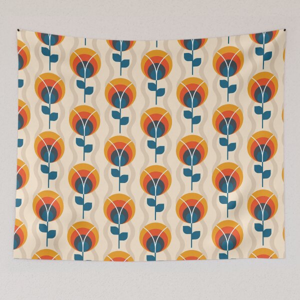 Item preview, Retro 60s Midcentury Modern Pattern designed and sold by Makanahele.