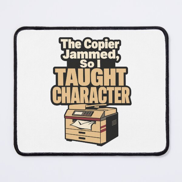 Item preview, Funny teacher copier jam saying designed and sold by pirminio.