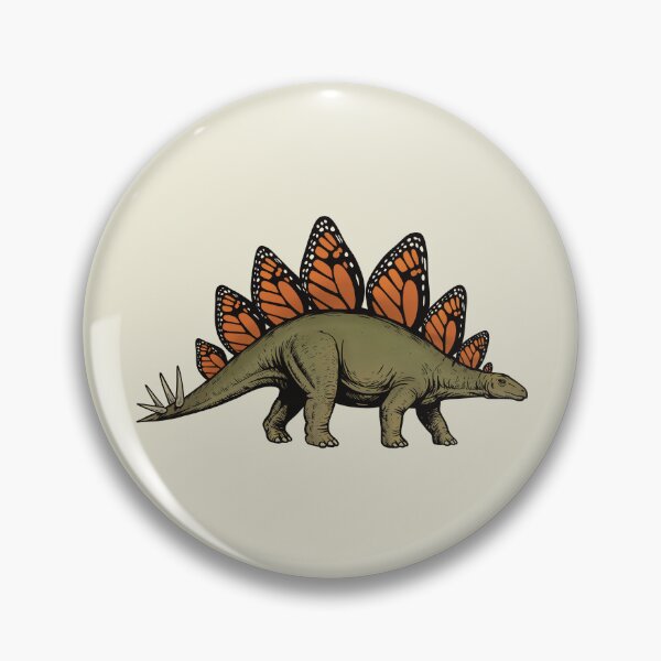 Item preview, Stegosaurus Monarch Art designed and sold by ChunkByChunk.