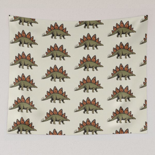 Item preview, Stegosaurus Monarch Art designed and sold by ChunkByChunk.