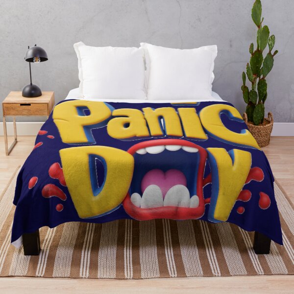 Item preview, panic day scream colorful typographic funny design designed and sold by SmashingDeals.